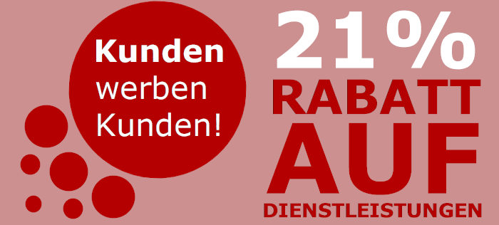 21% Rabatt - Aktion bei GD-System.de